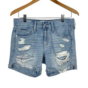 Abercrombie & Fitch Distressed Summer Boy Shorts